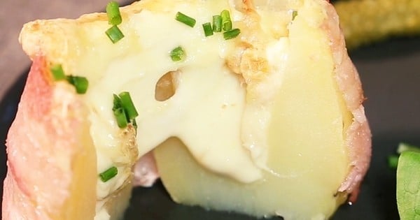 Patates au lard et à la raclette