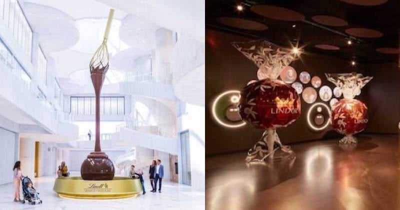 Lindt ouvre un musée du chocolat presque similaire à la chocolaterie de Willy Wonka