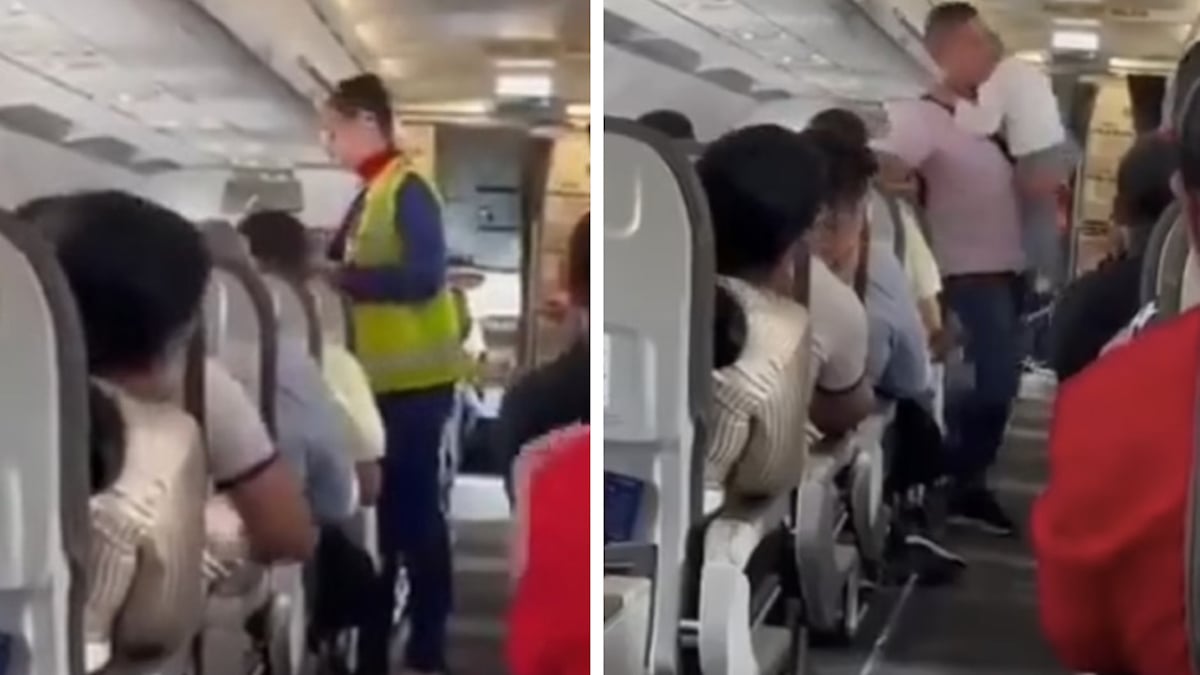 Un enfant refuse de s'attacher en avion, le personnel l'expulse sous les applaudissements des passagers
