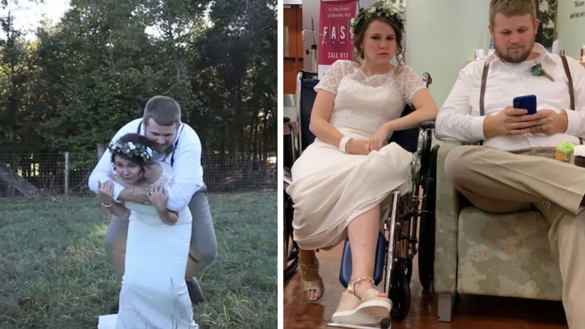 La photo de mariage tourne au désastre, la mariée finit à l'hôpital à cause de son mari