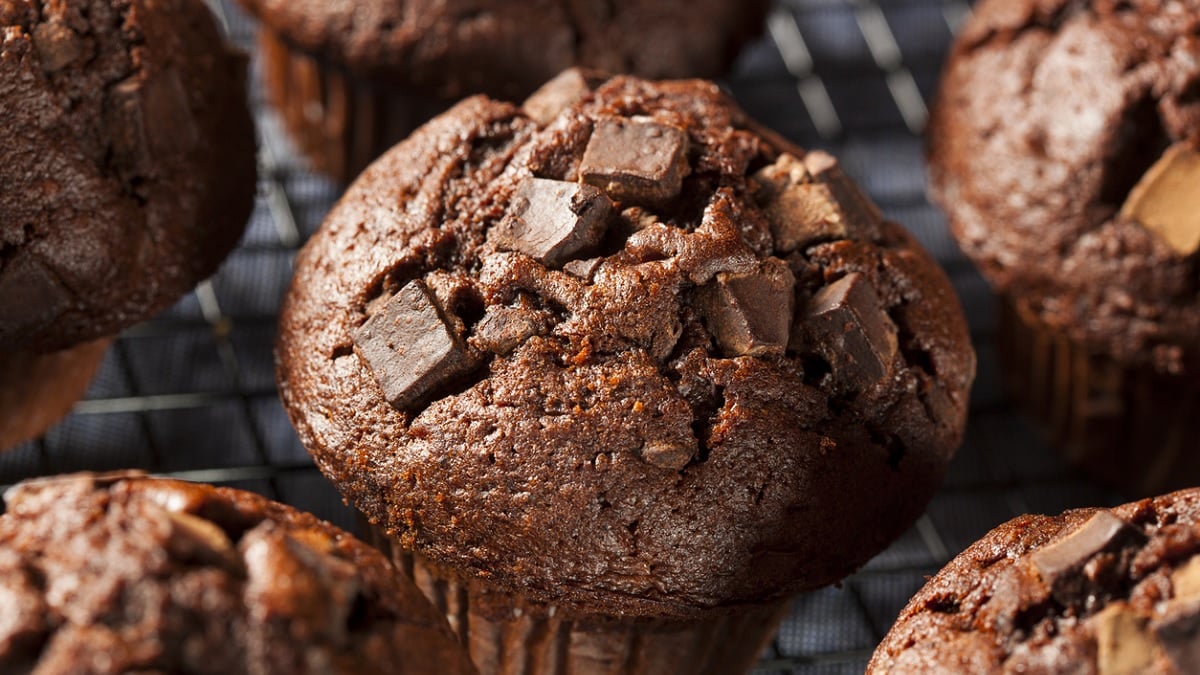 muffins au chocolat