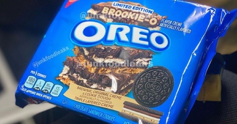 Oreo réinvente son biscuit avec une pâte à cookie goût brownies !