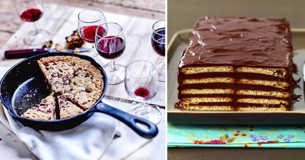 5 desserts TROP FACILES à cuisiner sans four ! Le cookie géant à la poêle est  un must !