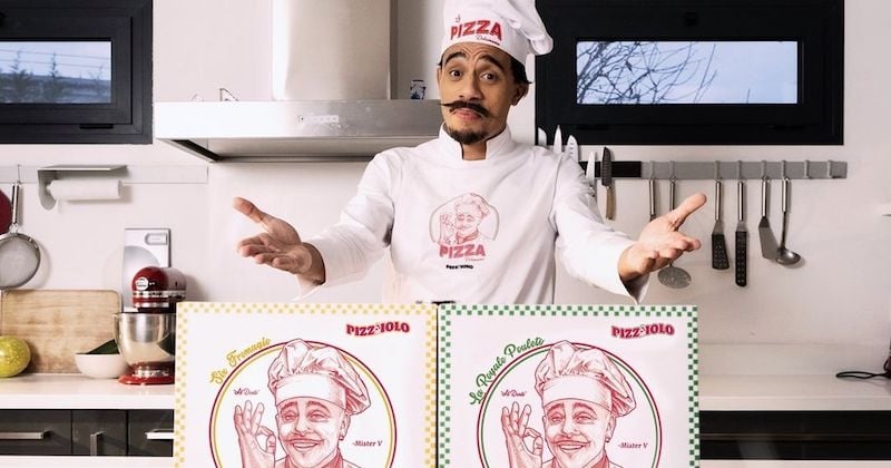 Le youtubeur Mister V lance sa gamme de pizzas surgelées en grande distribution !