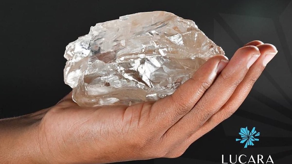 Un diamant découvert au Botswana