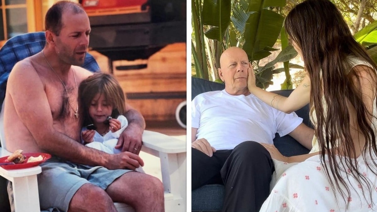 Les nouvelles photos bouleversantes de Bruce Willis et ses filles à l'occasion de la fête des pères