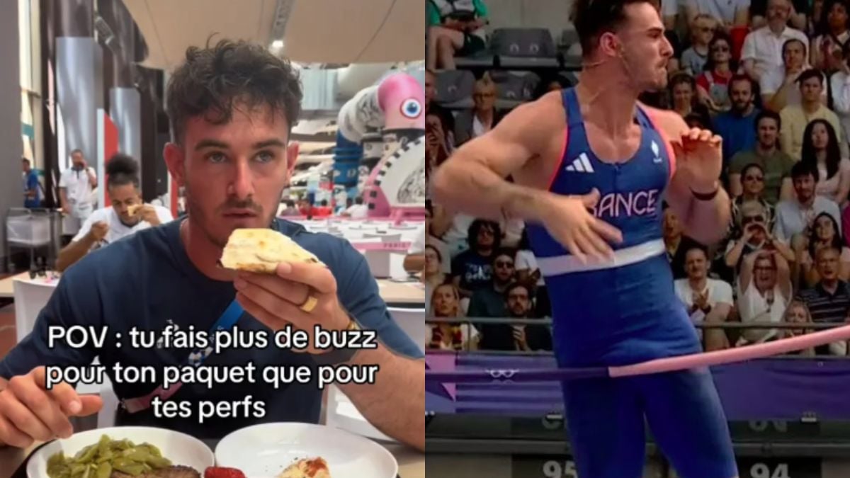 Le perchiste français Anthony Ammirati réagit avec humour au buzz qu'il a crée, malgré lui