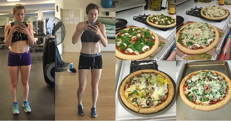 Cette jeune femme déjoue les clichés en mangeant des pizzas à chaque repas pendant un mois : et si la pizza était healthy ?