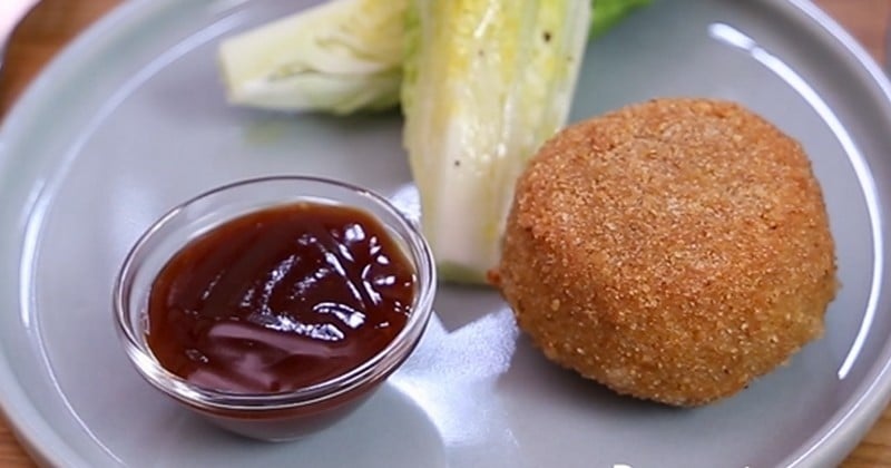 Onion rings revisités à la viande hachée et au fromage