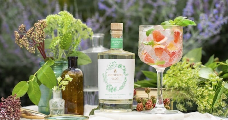 Ceder's lance le Gin sans alcool et c'est bluffant !