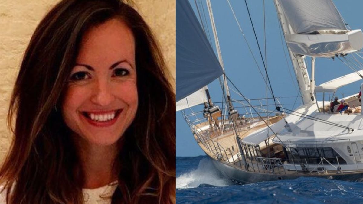 Charlotte Golunski naufragée du bateau Bayesian