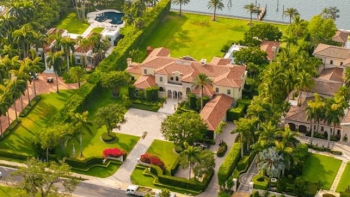 Une villa située à Creek Island, au large de Miami