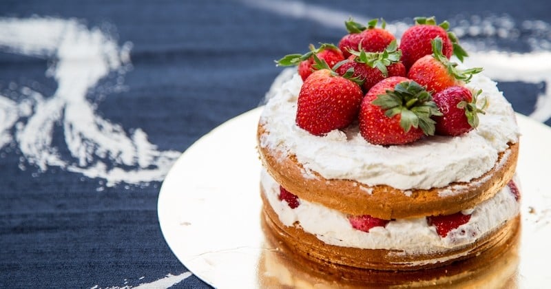 Short cake aux fraises