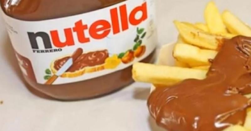 Une commerçante belge sert des frites au Nutella !