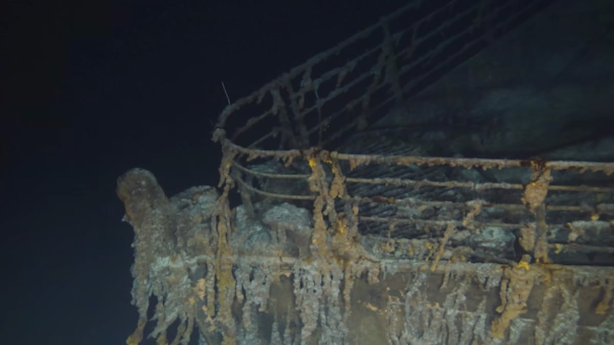 Ce trésor que l'on croyait perdu à jamais retrouvé à bord de l'épave du Titanic