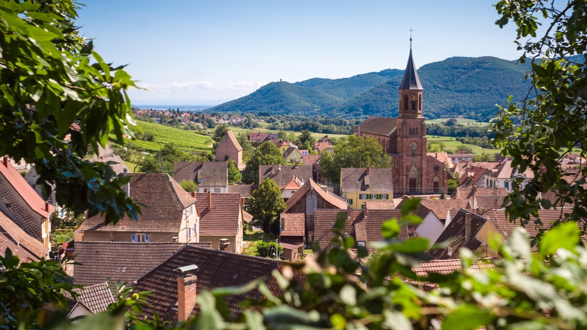 Village typique français 