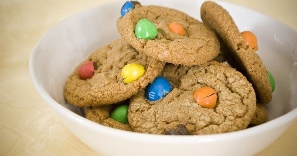 Cookies fourrés aux M&M's