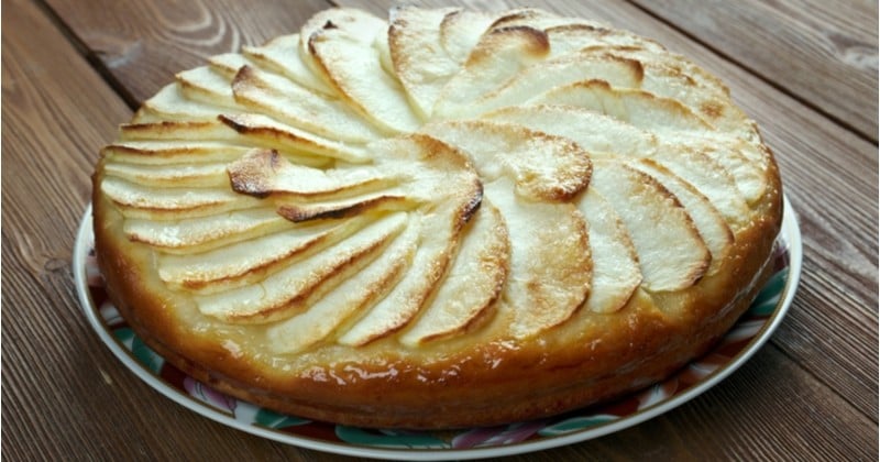 Voici la délicieuse recette de tarte aux pommes façon normande