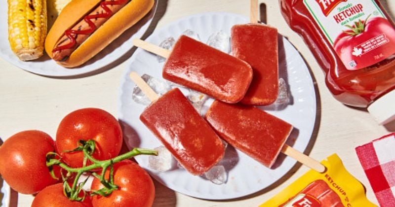 La marque French's dévoile la recette de « Frenchsicle », une glace surprenante pour l'été... au ketchup ! 