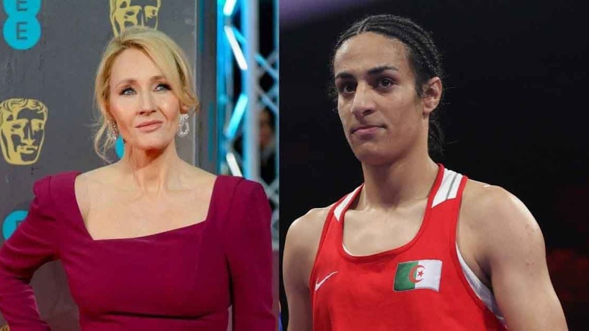 J.K. Rowling tacle la boxeuse Imane Khelif et l'accuse d'être un homme après sa victoire polémique aux JO 2024