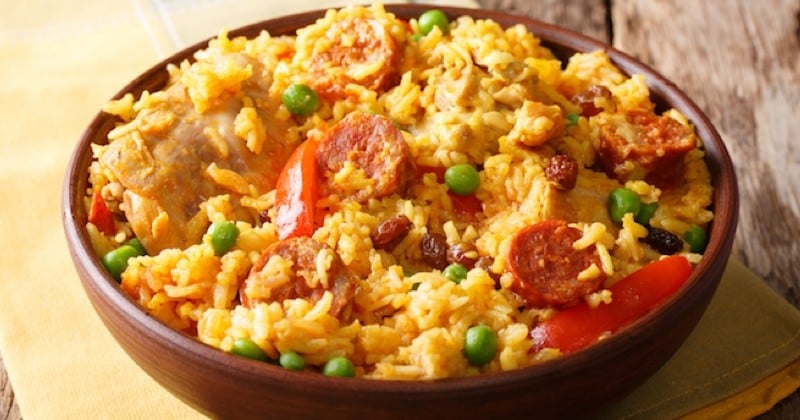 Arroz valenciana