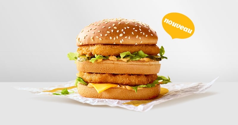 McDonald's a revisité son iconique Big Mac avec une version au poulet croustillant !