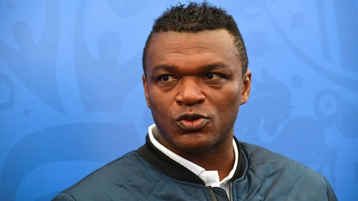 gros plan sur Marcel Desailly