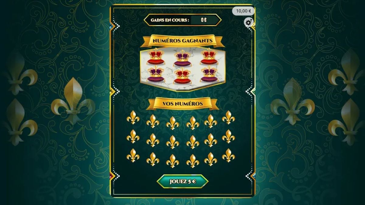 Gagnez 500 000 euros avec le nouveau jeu à gratter de la FDJ, «Le Royaume d'or»