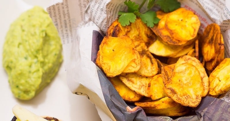 Chips de banane plantain