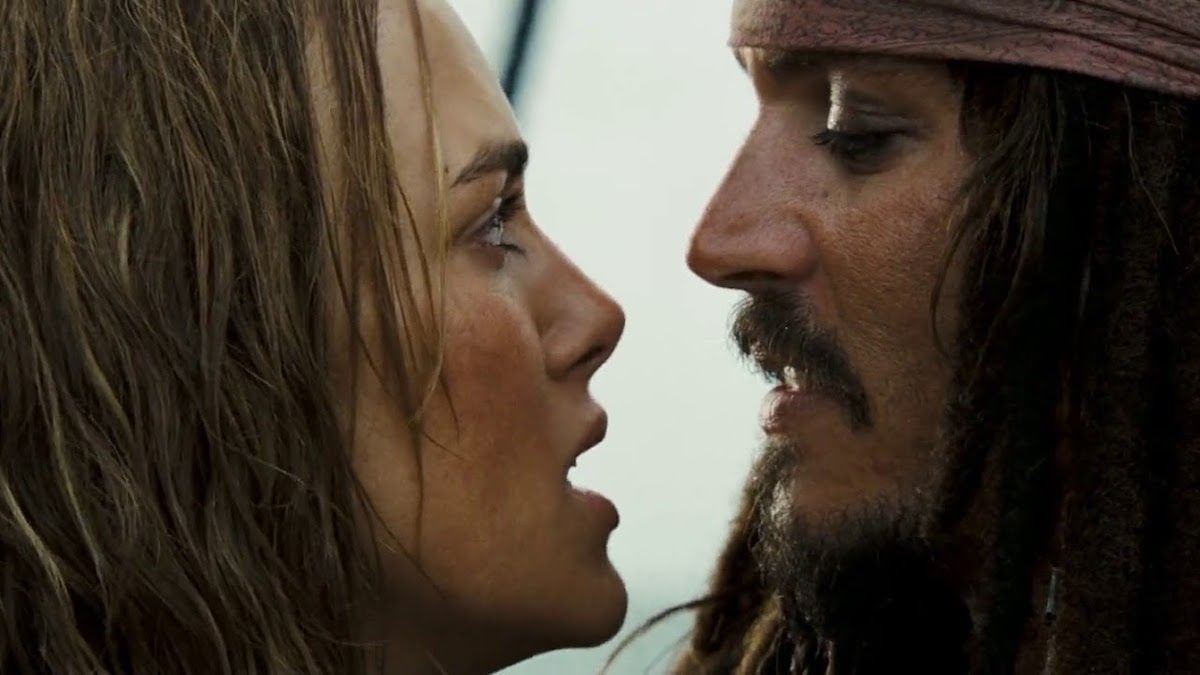 Johnny Depp confesses this scene to his father with Keira Knightley because of his huge surprise.