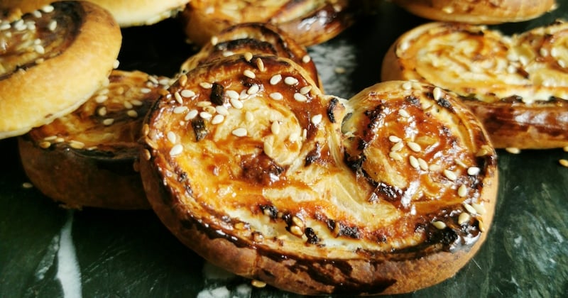 Palmiers au saumon