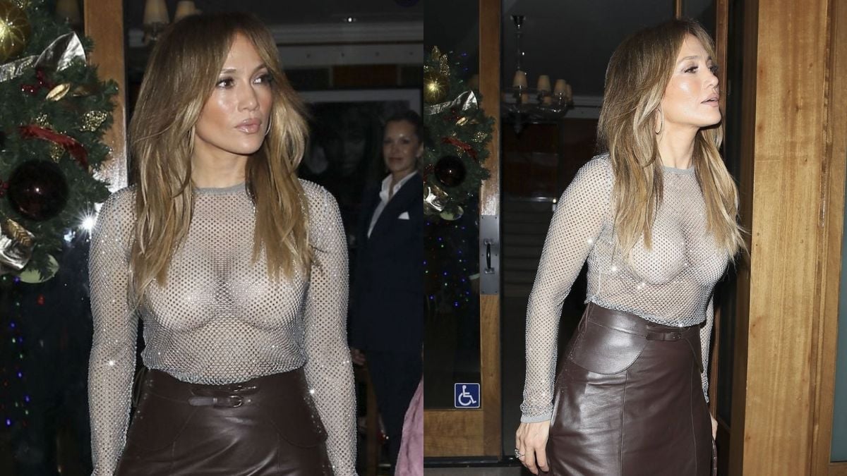 « Trop vieille pour ça » : Jennifer Lopez, 55 ans, s'affiche en tenue transparente sexy et divise les internautes