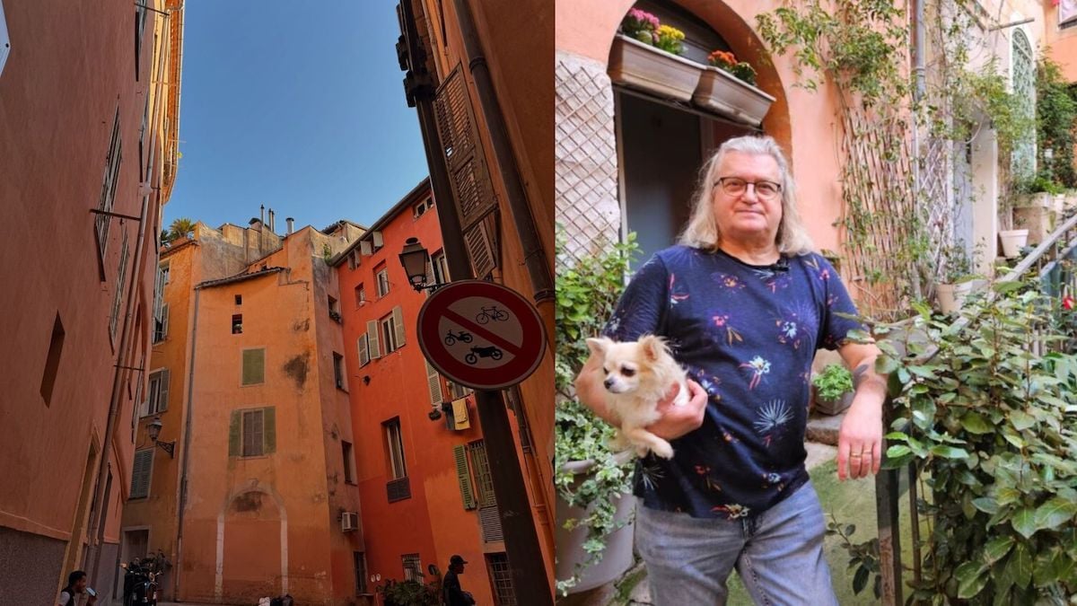 Une rue de Nice végétalisée