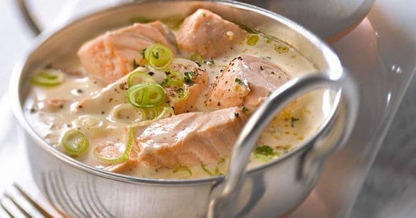 Une blanquette de saumon en un rien de temps, c'est possible : vite, la  recette !