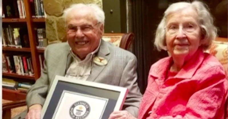 Ce couple d'Américains détient le record de « plus vieux époux du monde », décerné par le Guinness Book 
