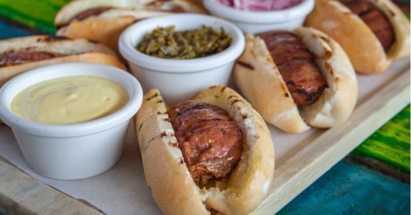 Choripan, hot-dog d'Argentine