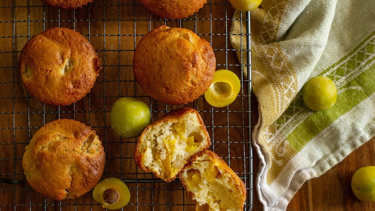 Muffins aux mirabelles