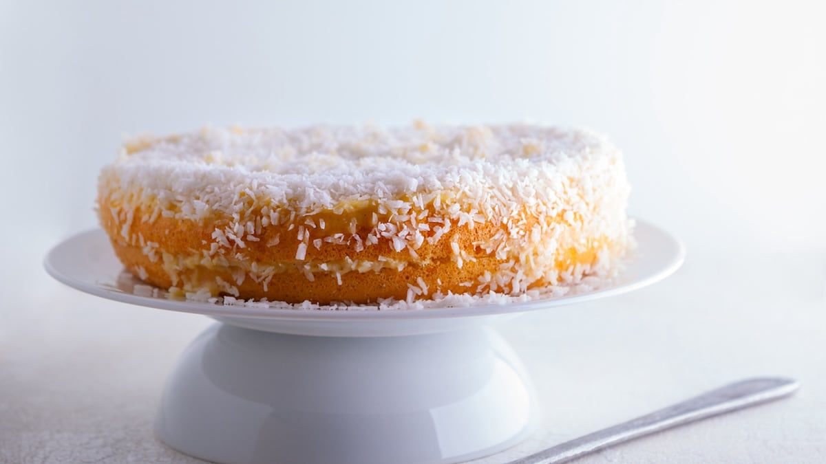 Gâteau à la noix de coco et à la banane