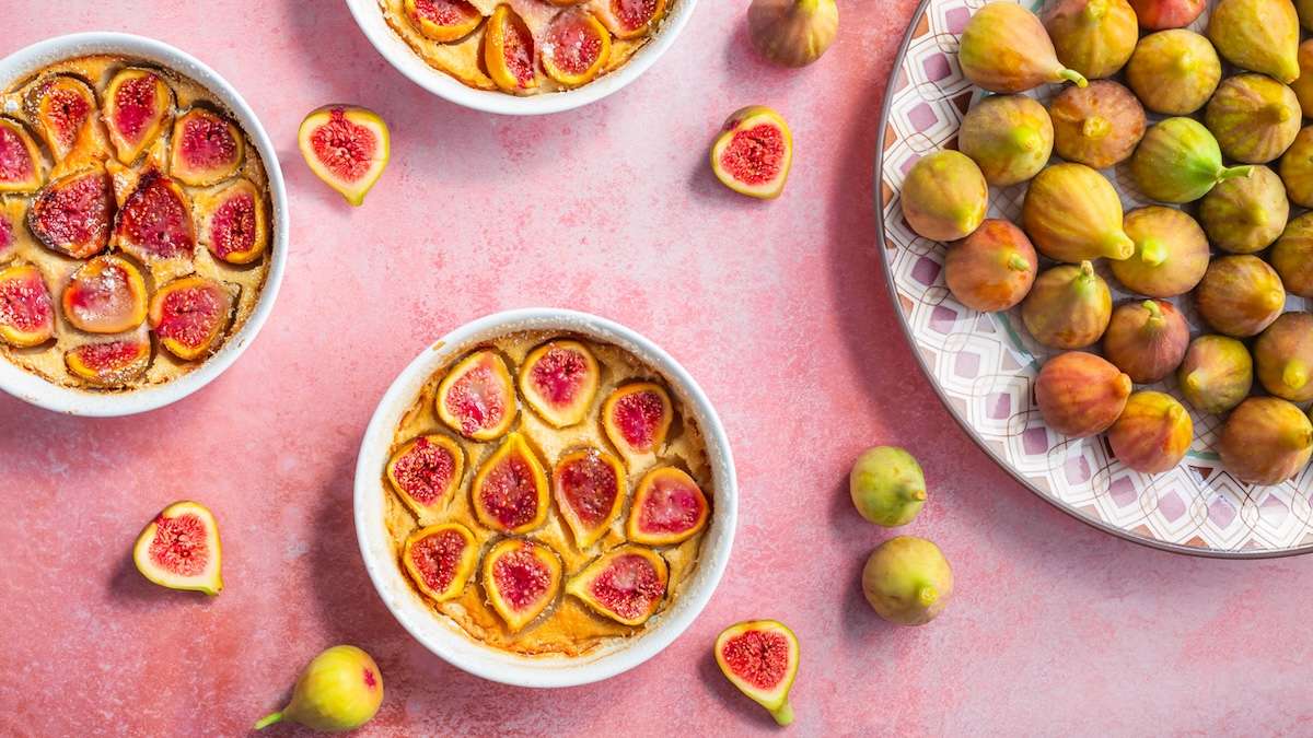 Clafoutis aux figues