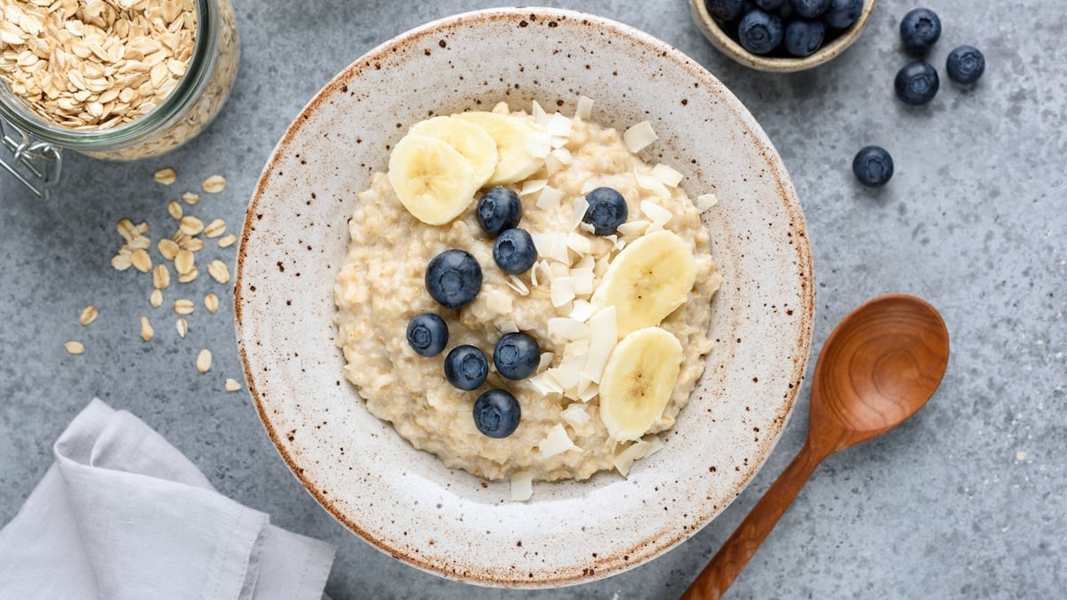 Oatmeal de base facile et rapide (porridge)