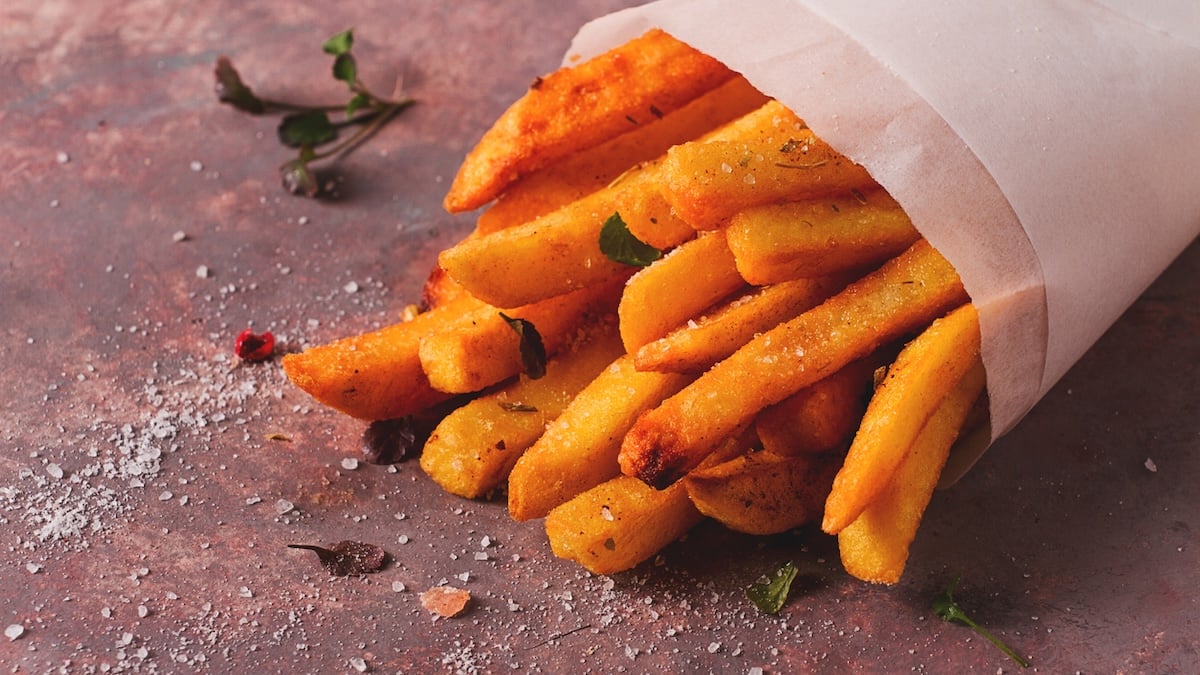 Frites de potiron healthy au four