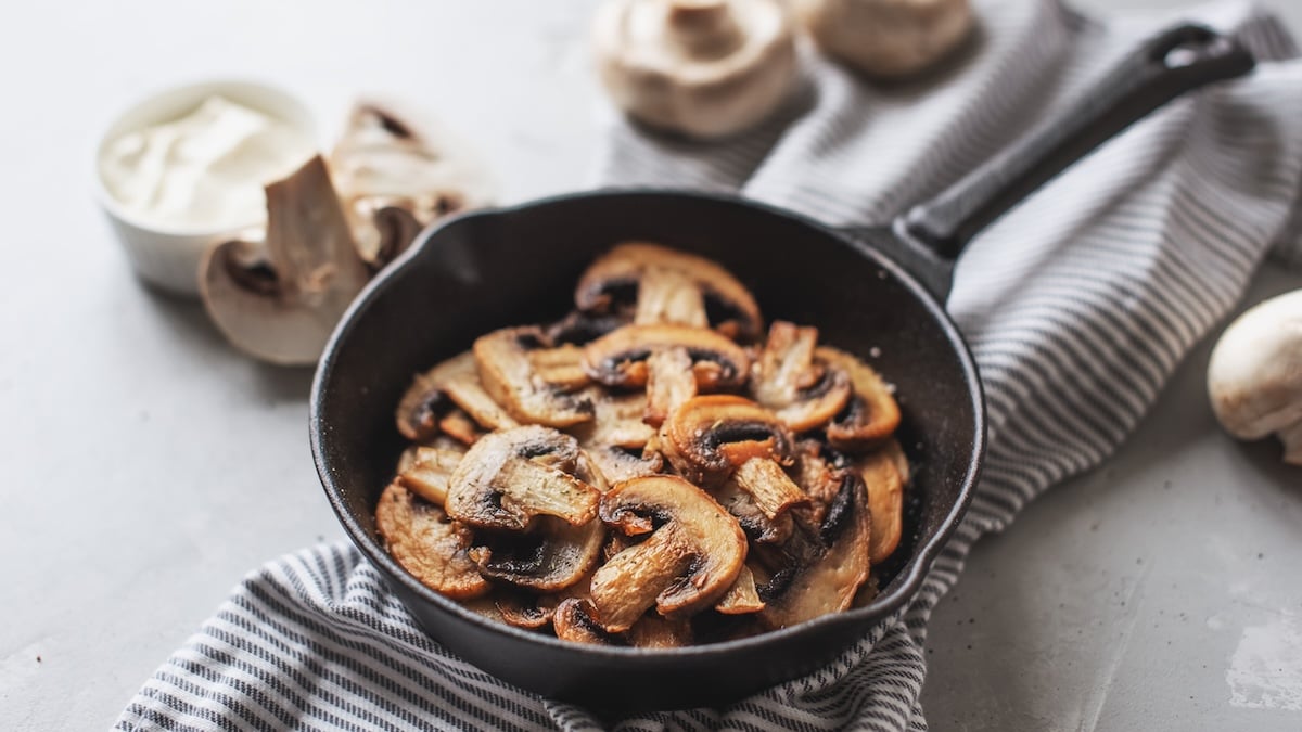 Chips de champignons