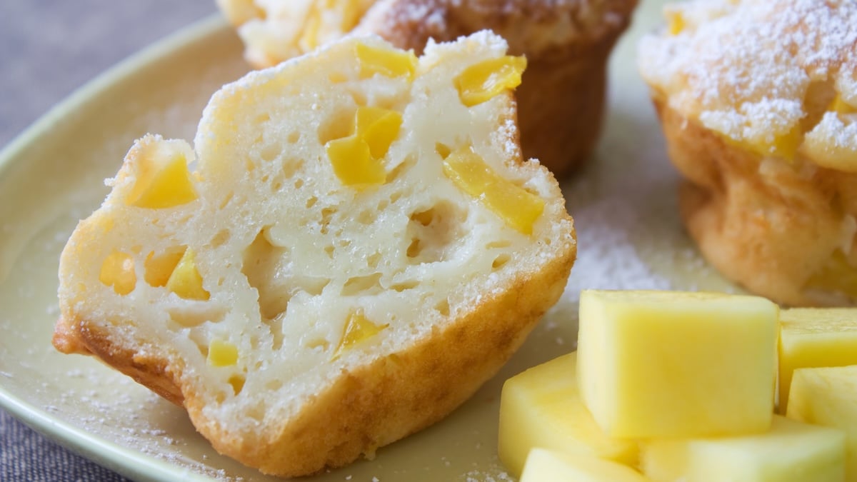 Muffins à la mangue