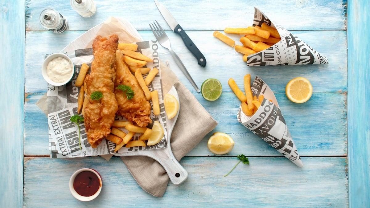 Fish and chips facile