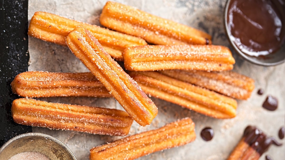 Churros sans friteuse