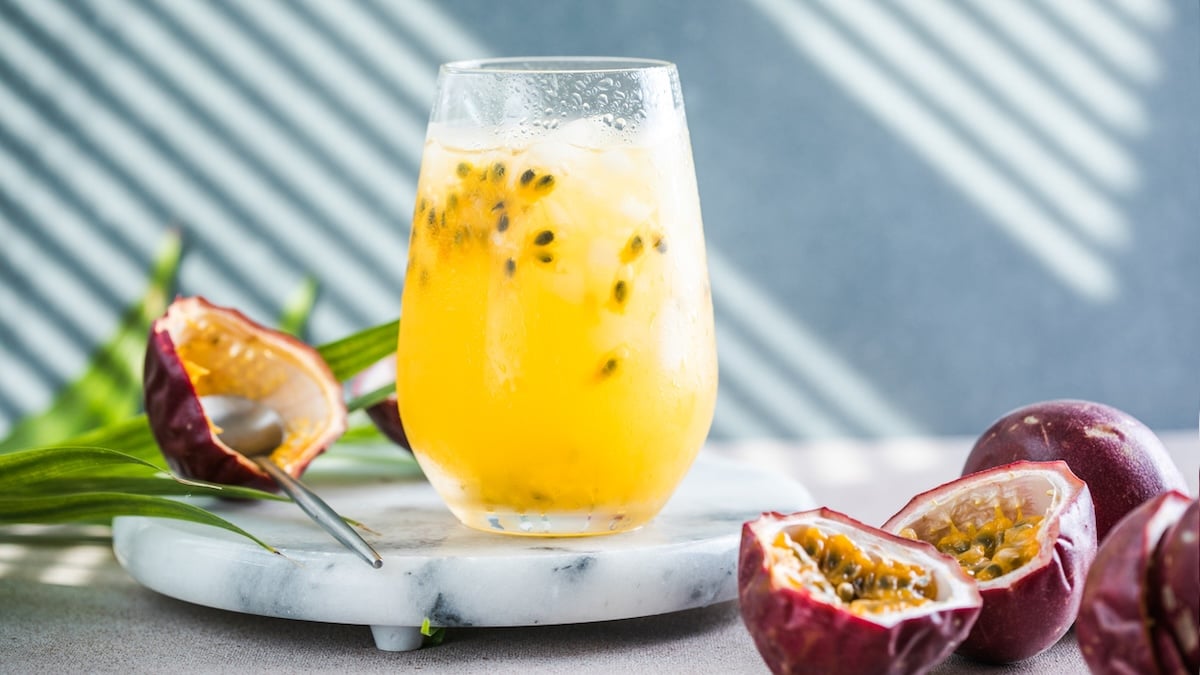 Le punch à la passion, notre nouvel cocktail préféré et très simple à réaliser