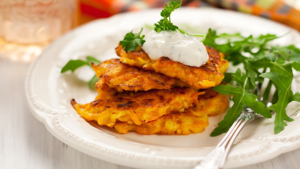 Galettes de carottes