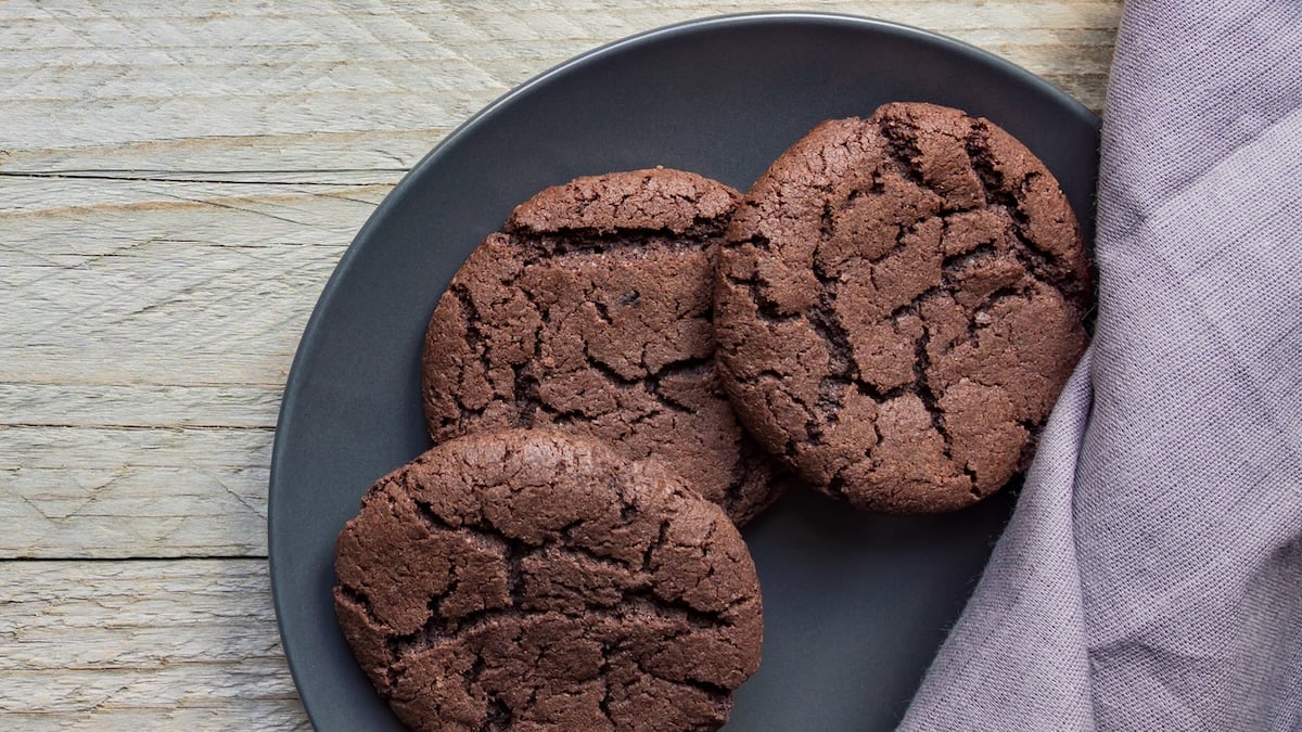 Cookies façon brownies - Recette