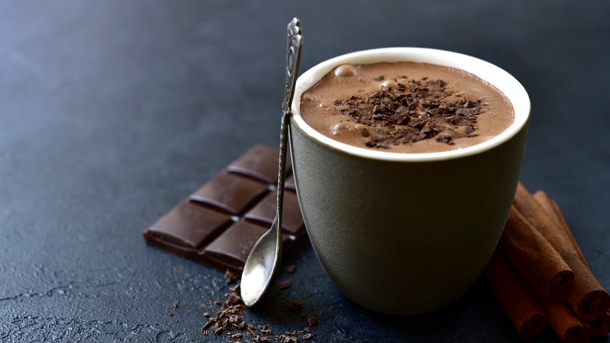 Chocolat chaud crémeux