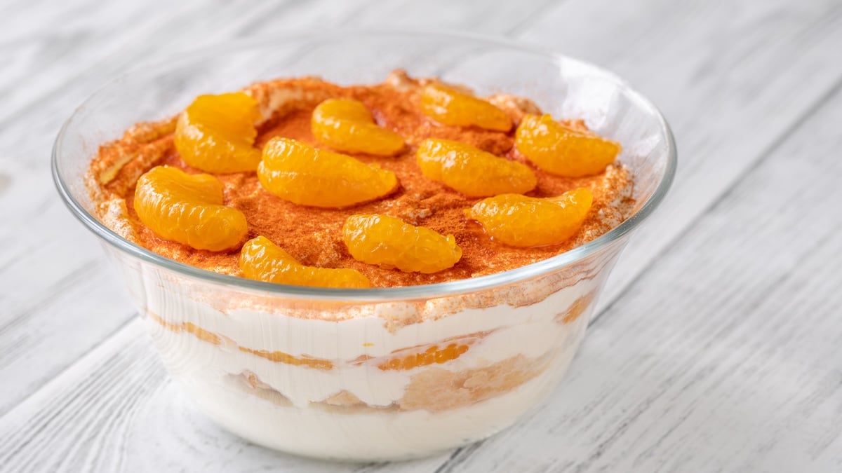 Tiramisu aux mandarines